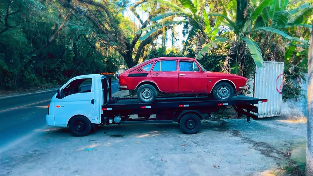 Reboque de veículo realizado pela Lemos Reboque no Rio de Janeiro
